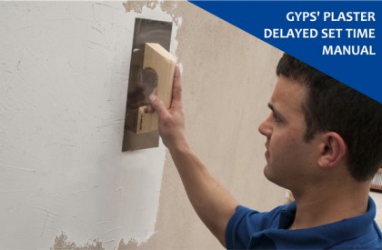 Y9. Yesos controlados manual. GYPS’ PLASTER DELAYED SET TIME MANUAL